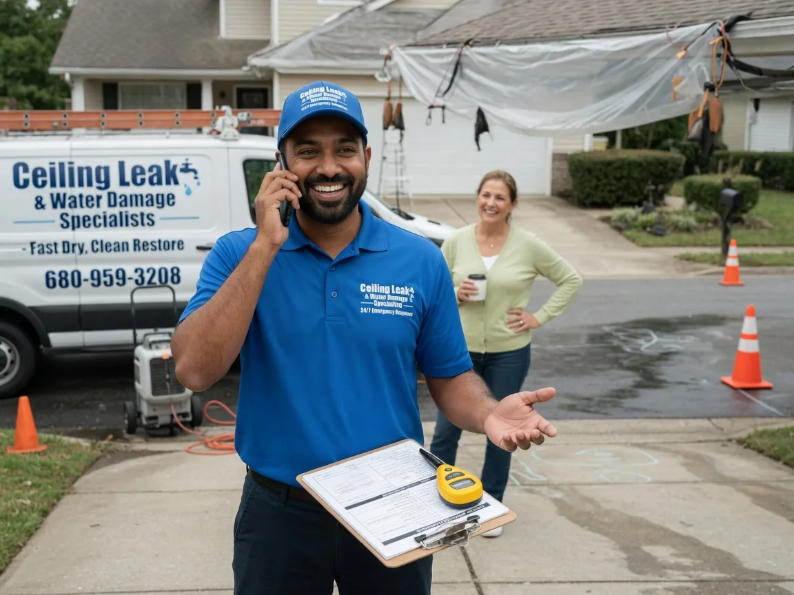 Ceiling Leak Cleanup Greensburg, KS FAQs
